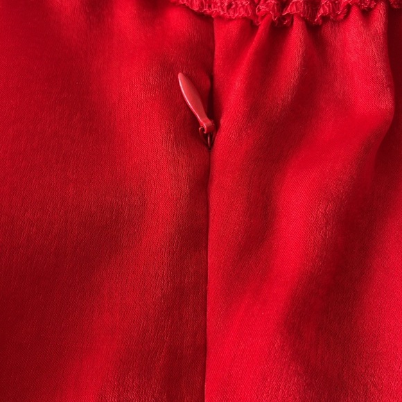 Vibrant Red Flair The Label Sleeveless Jumpsuit, Size M - Picture 9 of 10